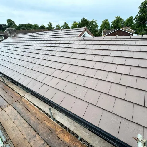 Recent roof project